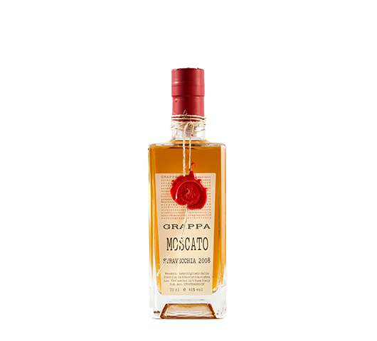 Grappa Moscato Stravecchia 2008