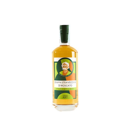 Grappa di Moscato Stravecchia Grapp Art
