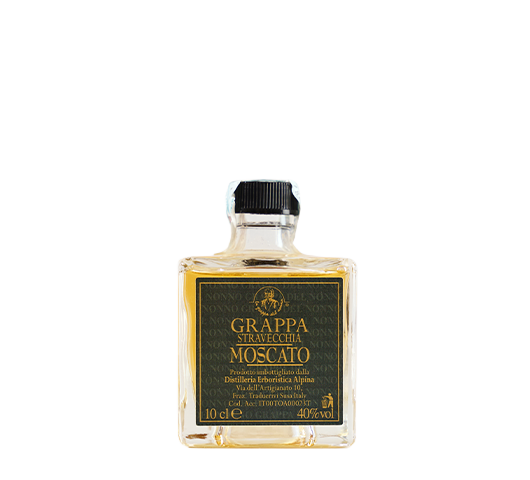 Grappa Moscato Stravecchia Cubetto
