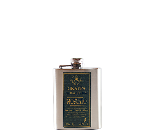 Grappa Moscato Stravecchia Fiaschetta